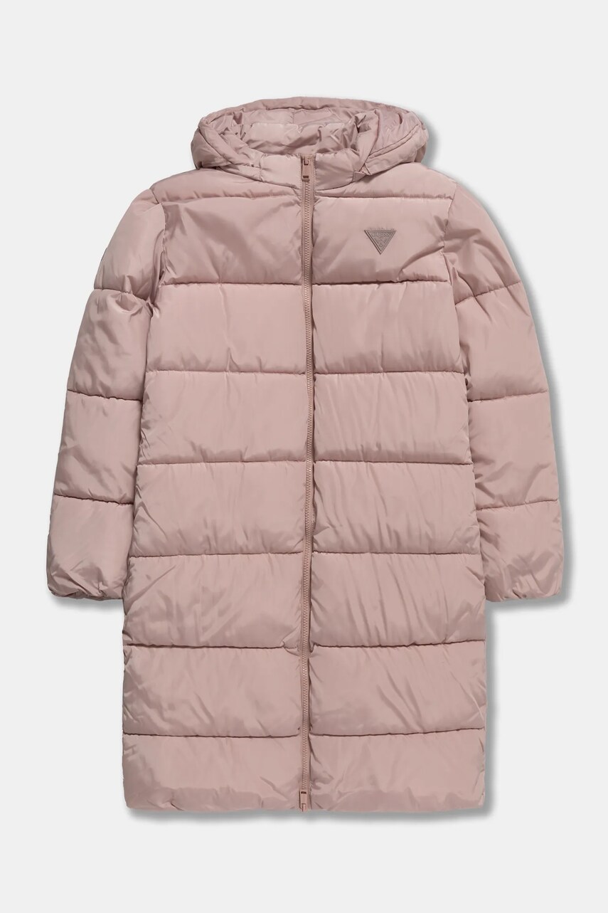 Levně Dětská bunda Guess růžová barva, J4BL27 WB240
