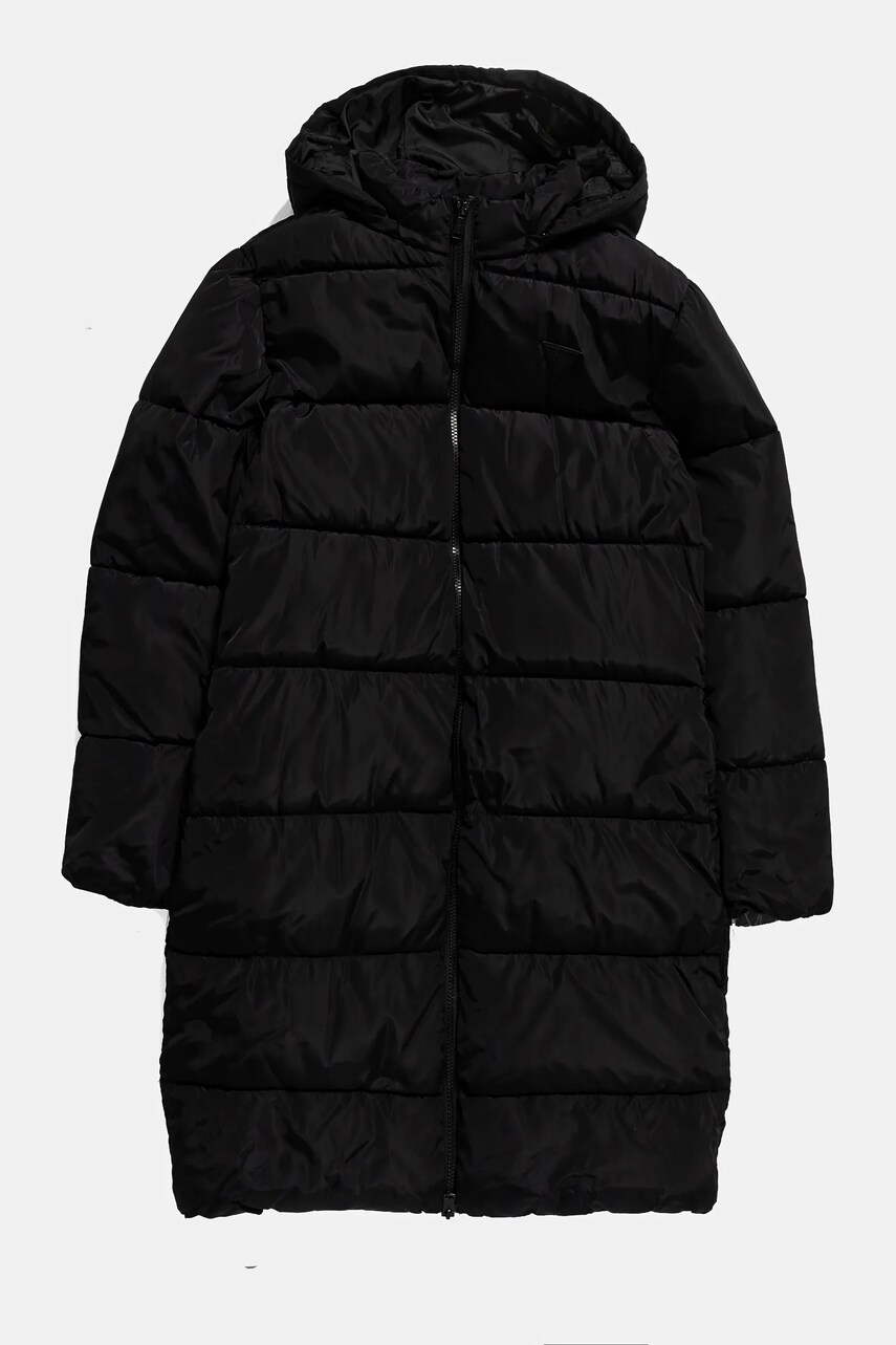 Levně Dětská bunda Guess černá barva, J4BL27 WB240