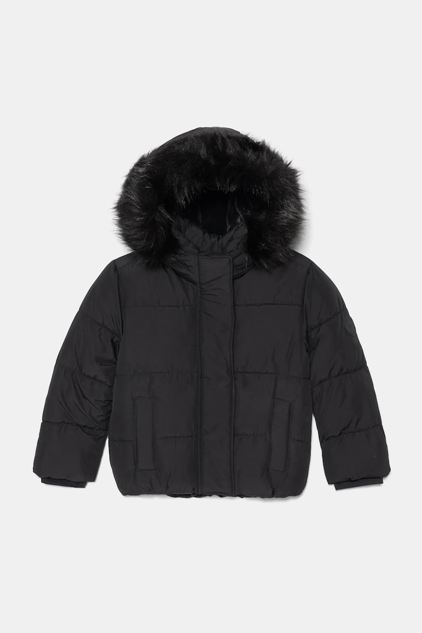 Abercrombie & Fitch geaca copii culoarea negru, KI244-4024