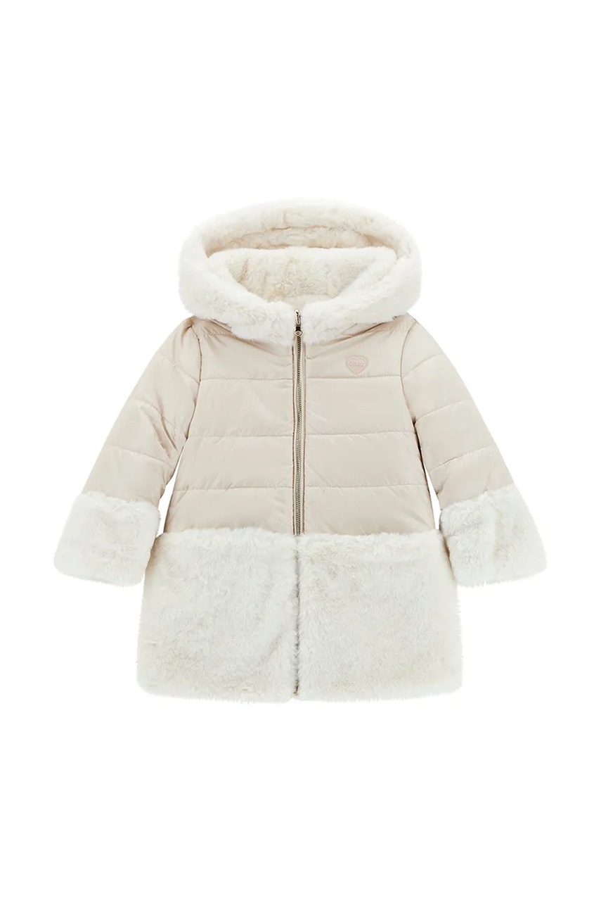 

Детско яке с две лица Guess в бежово K4BL02 WGL60, Бежов
