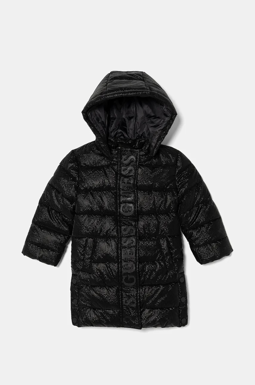 

Детско яке Guess в черно K4BL03 WGIW0, Черен