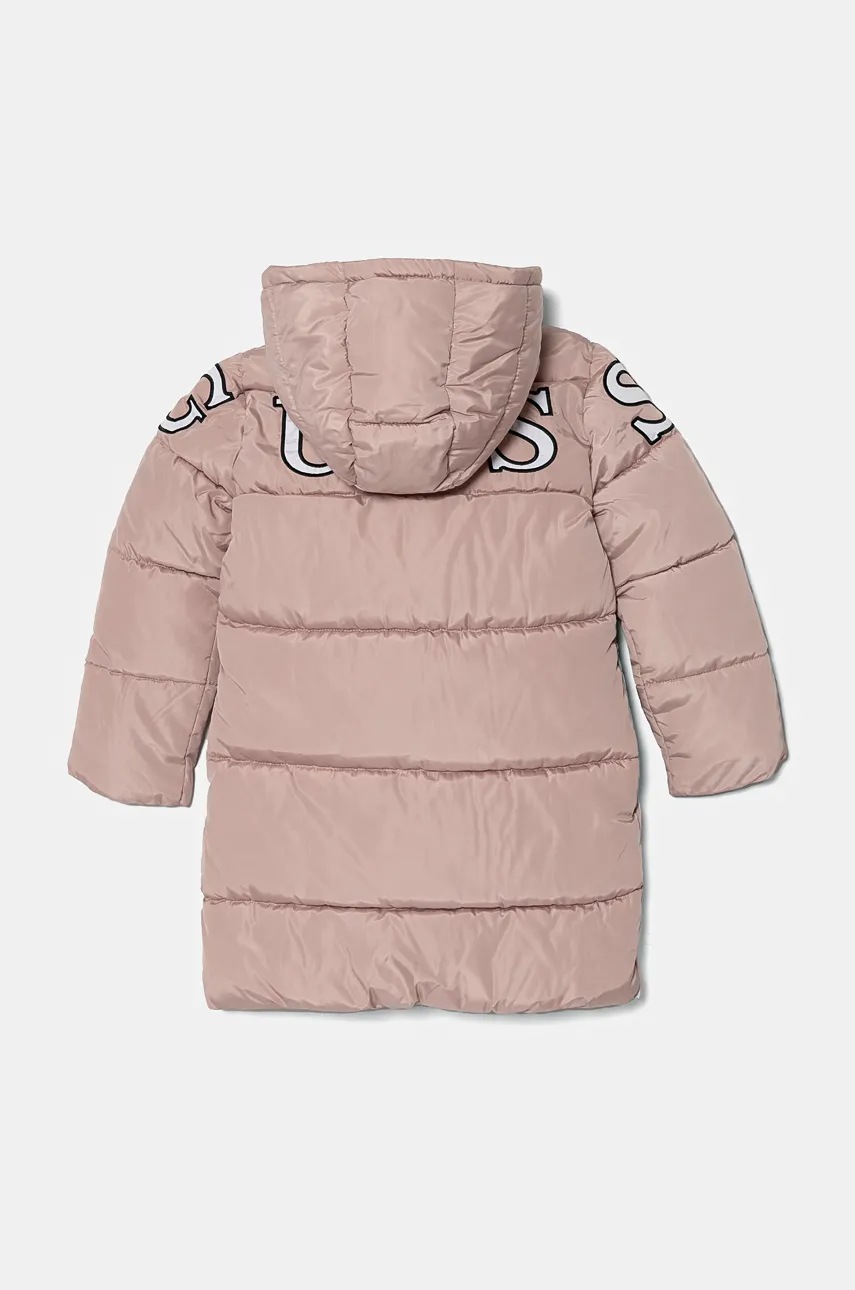 Детская куртка Guess цвет розовый K4BL11 WB240