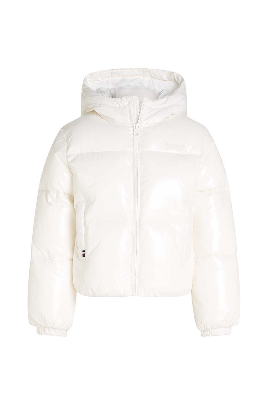 Детская куртка Tommy Hilfiger цвет белый KG0KG08496
