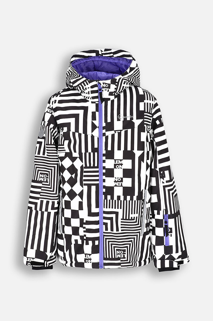 Дитяча гірськолижна куртка Lemon Explore колір чорний OUTERWEAR SNOW&SKI GIRL Дитяча гірськолижна куртка Lemon Explore колір чорний OUTERWEAR SNOW&SKI GIRL