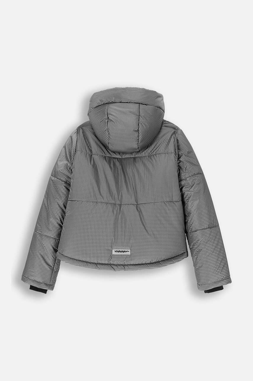 Детская куртка Coccodrillo цвет серебрянный OUTERWEAR GIRL KIDS Детская куртка Coccodrillo цвет серебрянный OUTERWEAR GIRL KIDS