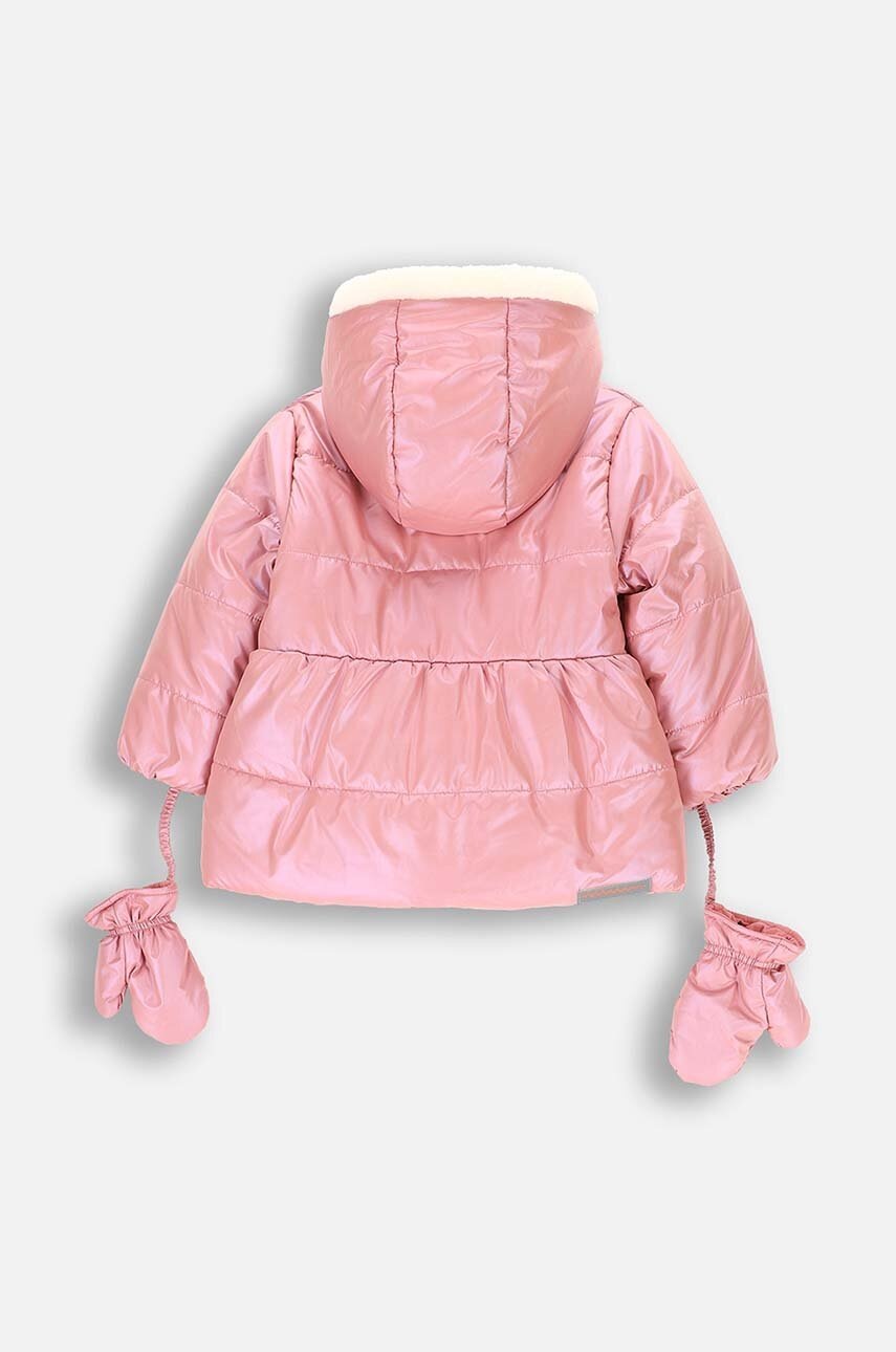Детская куртка Coccodrillo цвет розовый OUTERWEAR GIRL NEWBORN Детская куртка Coccodrillo цвет розовый OUTERWEAR GIRL NEWBORN