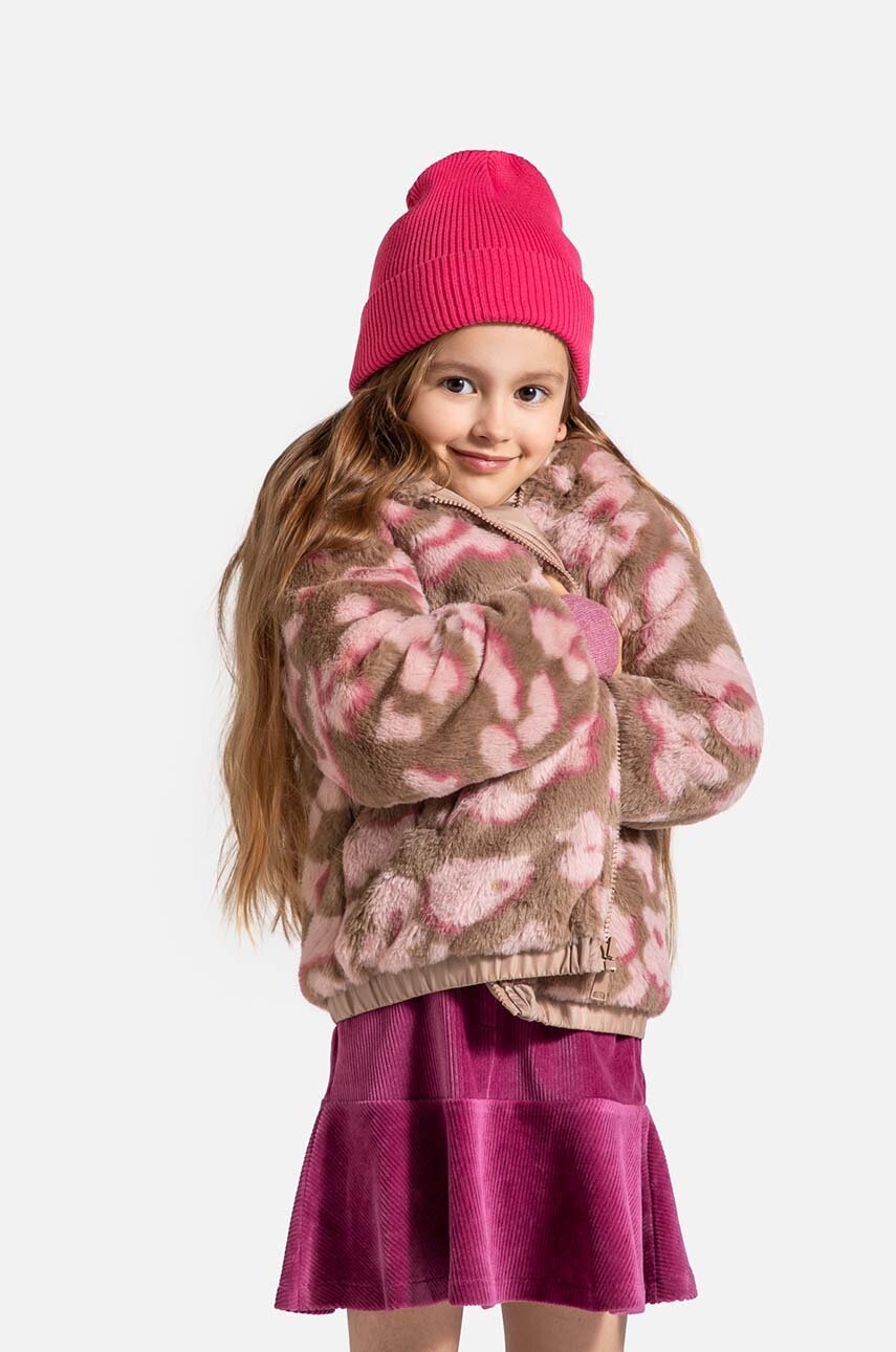 

Детско яке с две лица Coccodrillo в бежово MYSTIC NATURE GIRL KIDS, Бежов