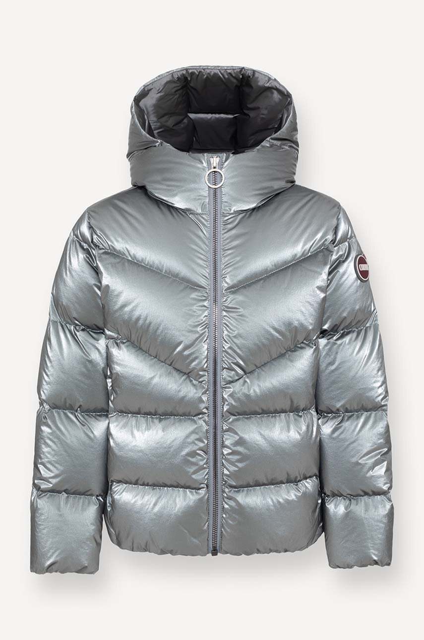Дитяча пухова куртка Colmar HOLLYWOOD колір срібний 3446.9YM Дитяча пухова куртка Colmar HOLLYWOOD колір срібний 3446.9YM