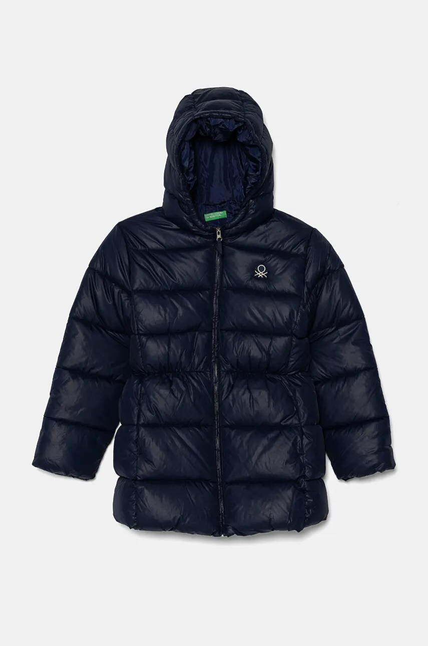 United Colors of Benetton geaca copii culoarea albastru marin, 2NQRCN050