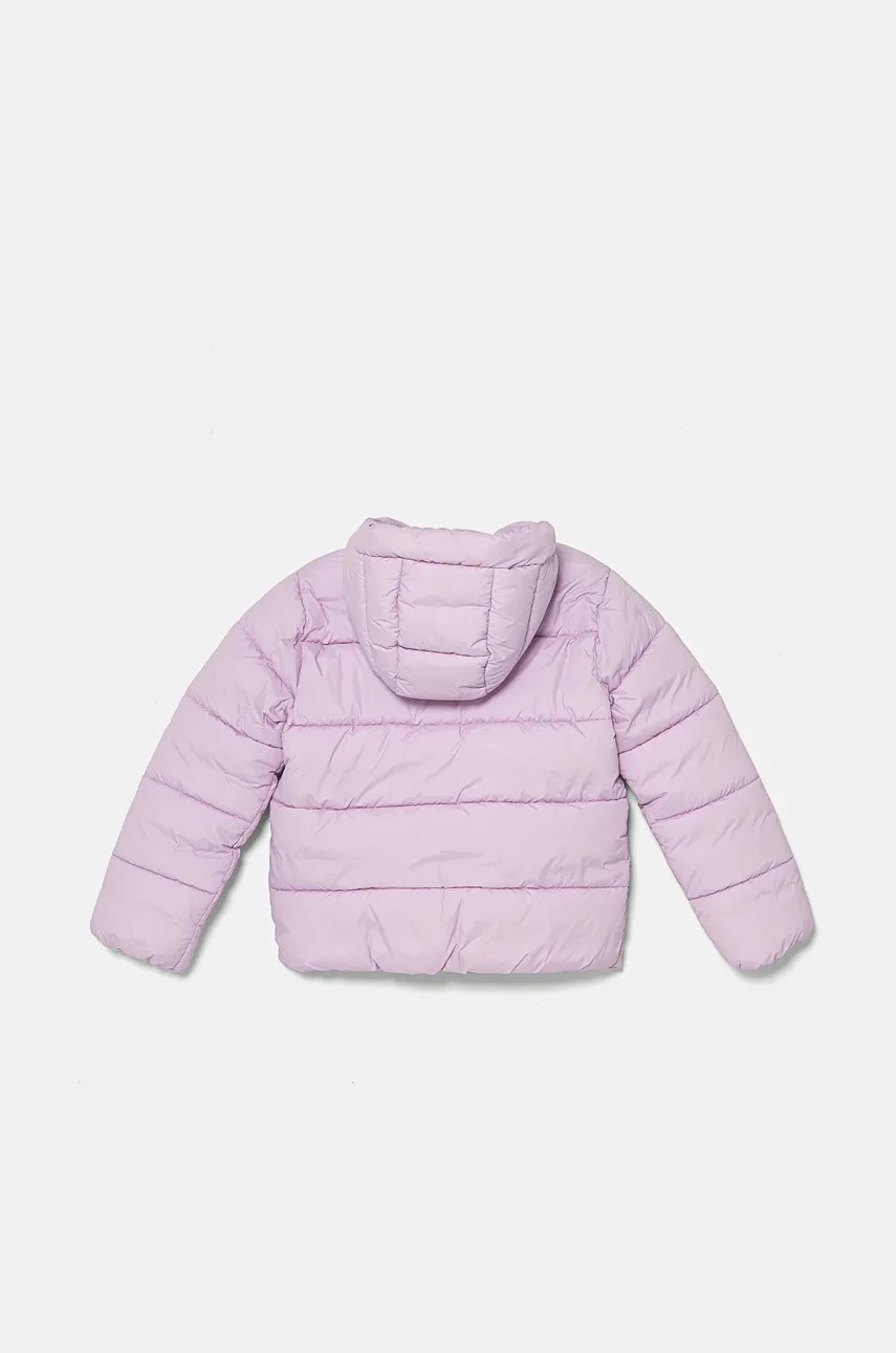 Детская куртка United Colors of Benetton цвет фиолетовый 2LETCN04Y