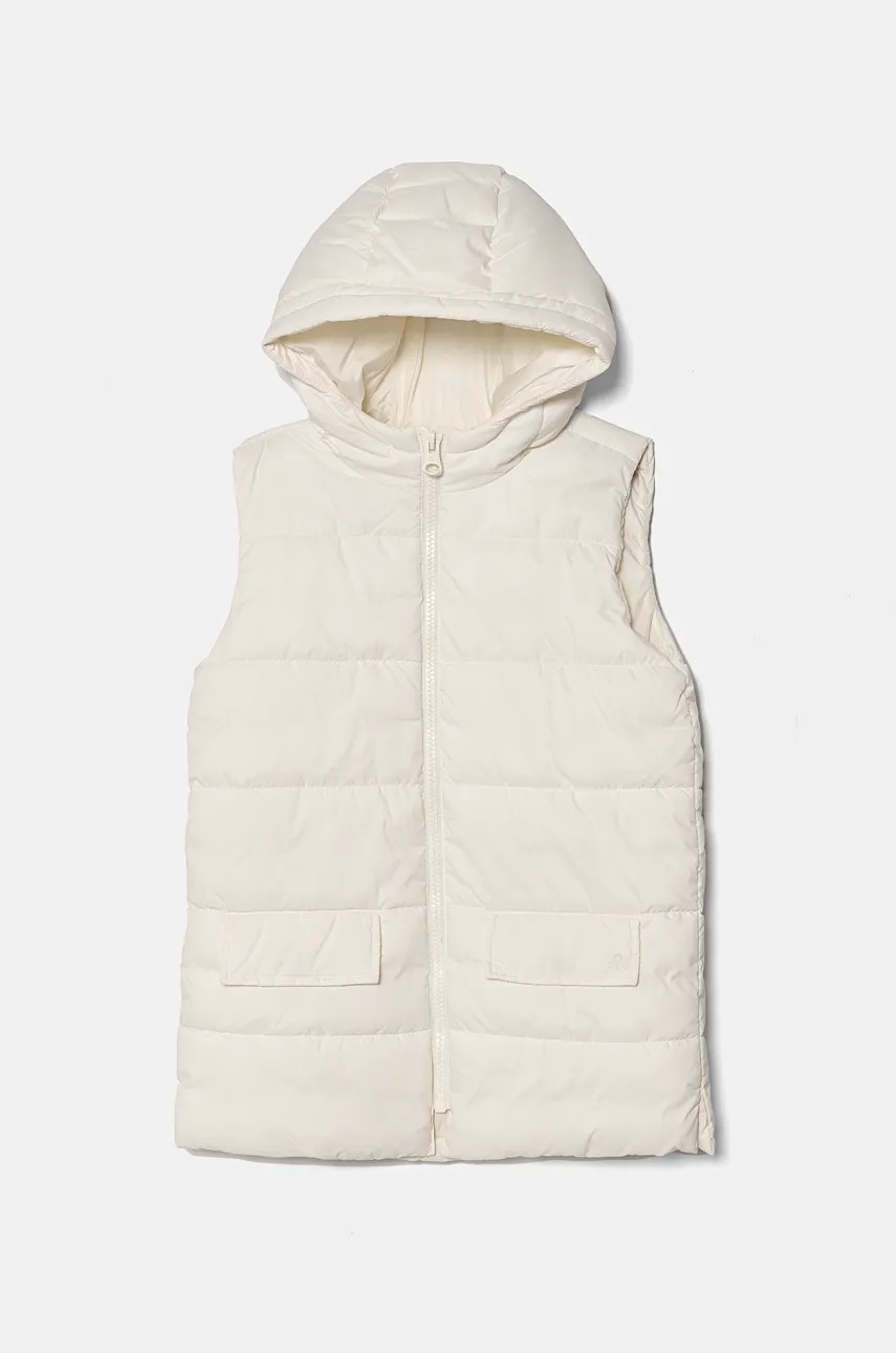 

Детски елек United Colors of Benetton в бежово 2WU0CJ00P, Бежов