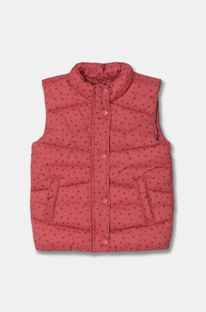 United Colors of Benetton vesta copii culoarea roz, 20V8GJ00J