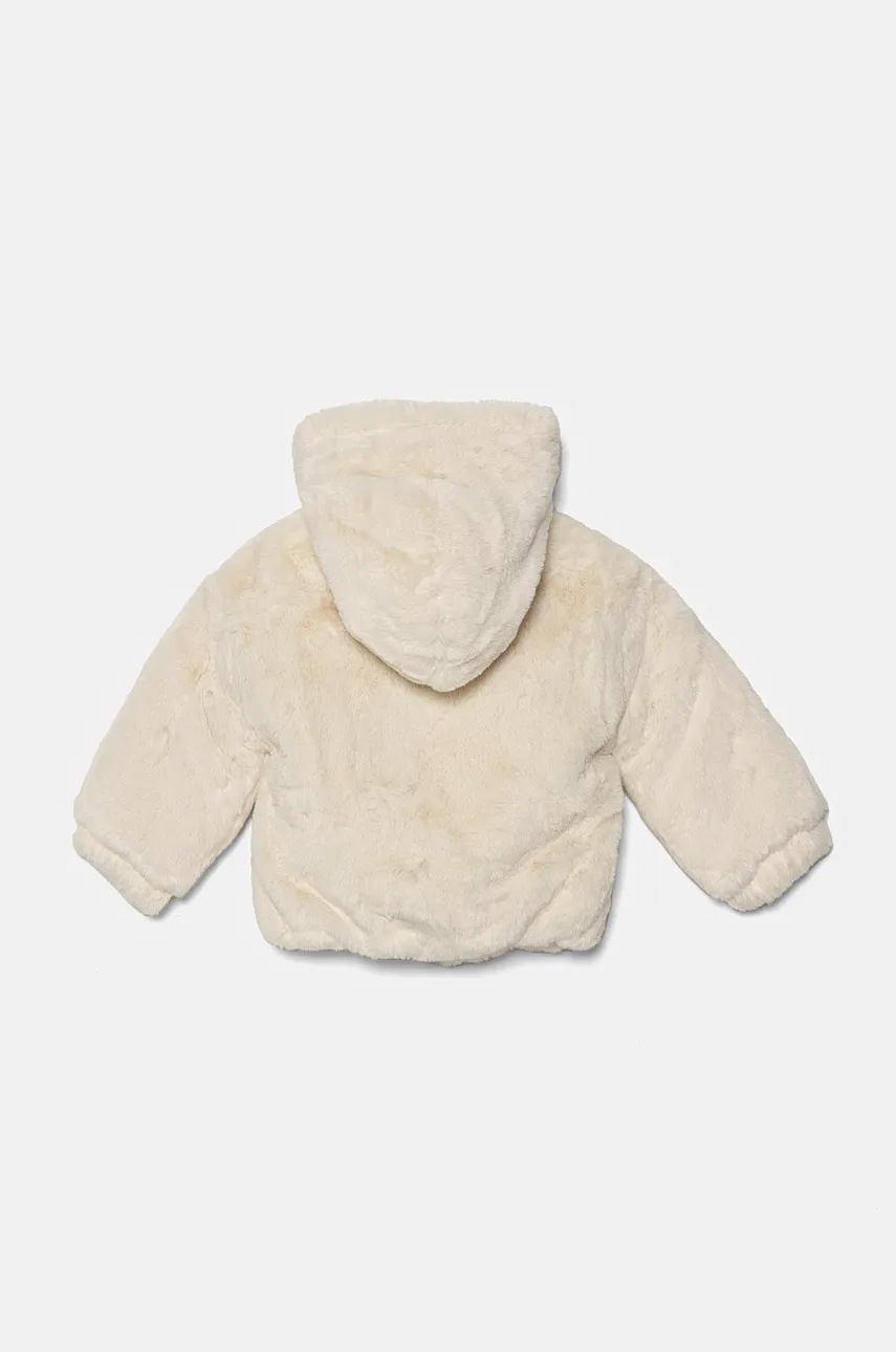 Дитяча куртка United Colors of Benetton колір бежевий 2A4SGN03G