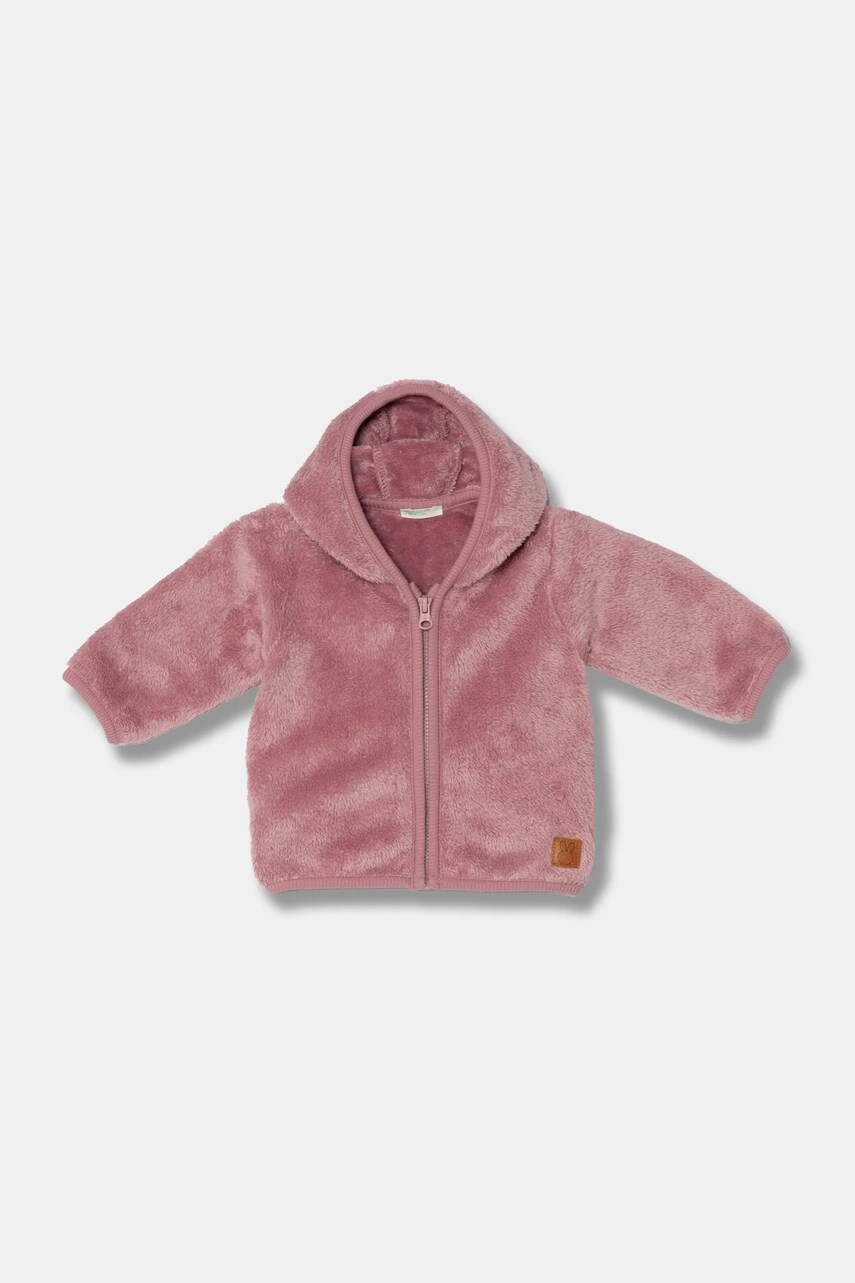 United Colors of Benetton geaca culoarea roz, 30Y5A501D