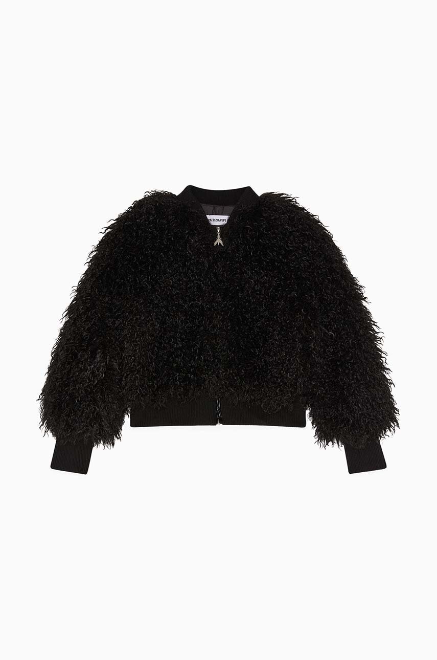 Детская куртка Patrizia Pepe E033 цвет чёрный 7O0032 Детская куртка Patrizia Pepe E033 цвет чёрный 7O0032