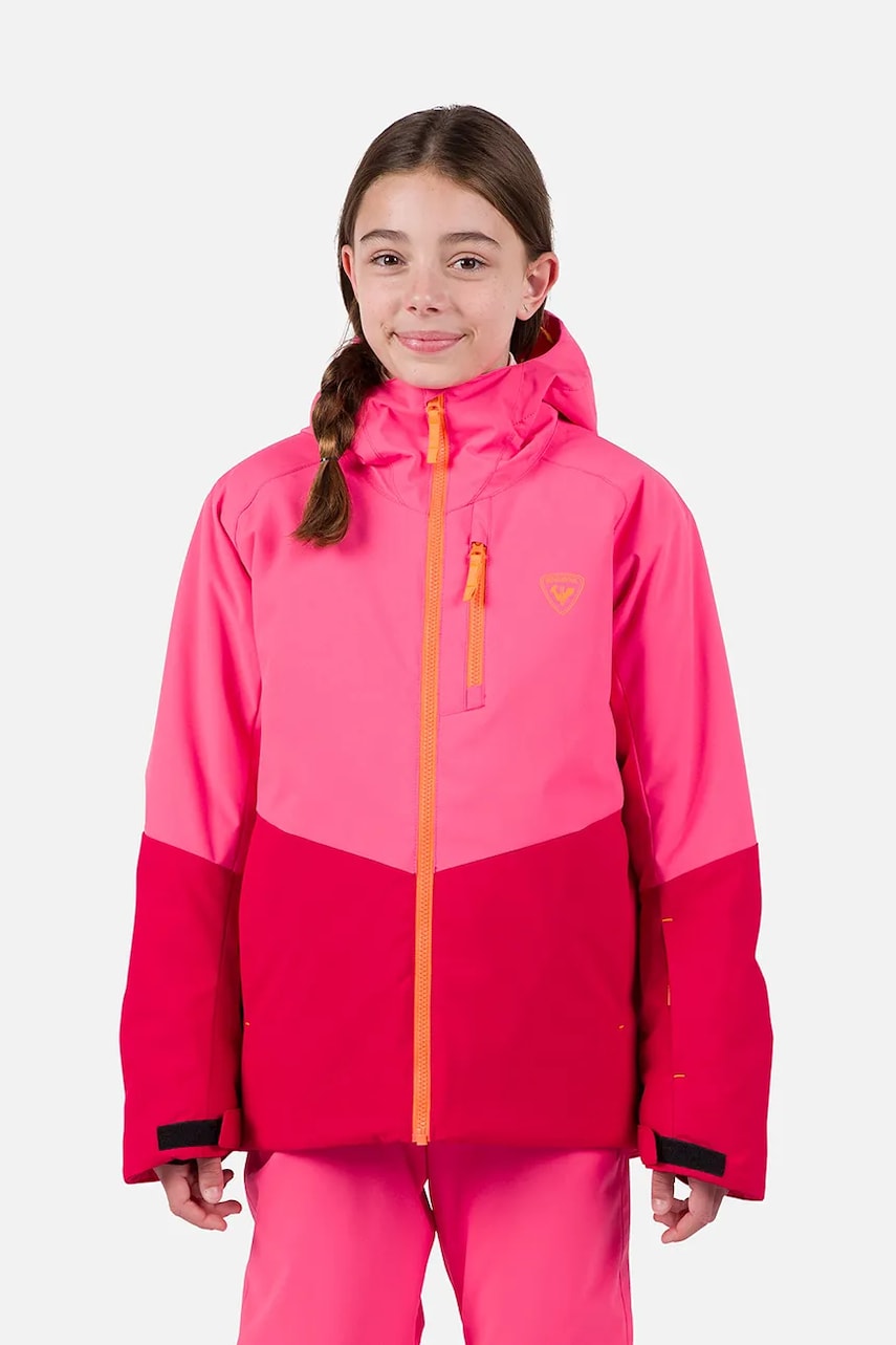 Rossignol geaca copii WISPILE culoarea roz, RLNYJ02