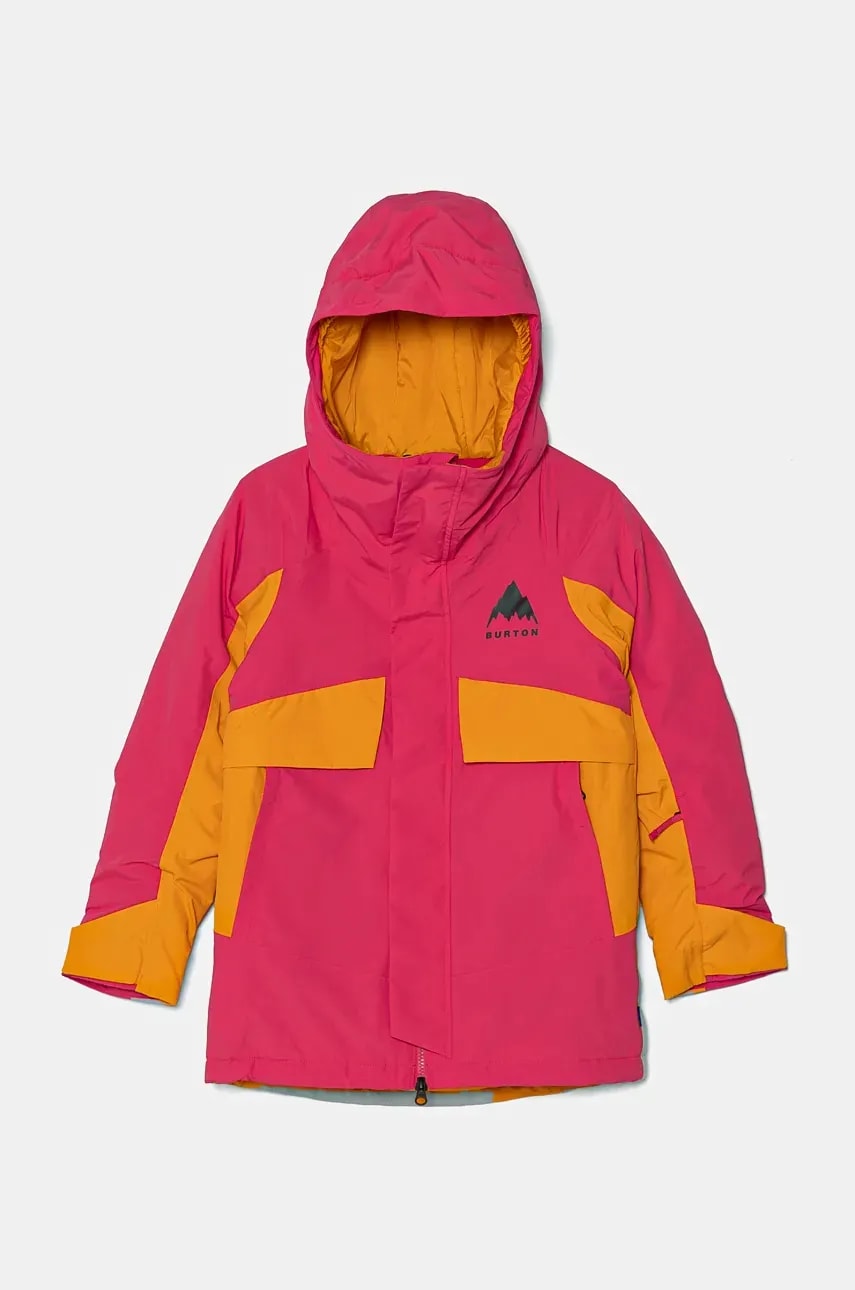 Burton geaca de schi pentru copii ASCUTNEY culoarea roz, 243121 Burton geaca de schi pentru copii ASCUTNEY culoarea roz, 243121