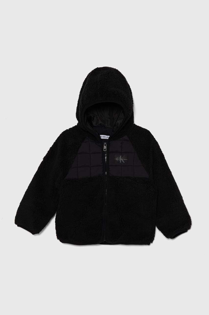 

Детско яке Calvin Klein Jeans в черно IN0IN00201, Черен