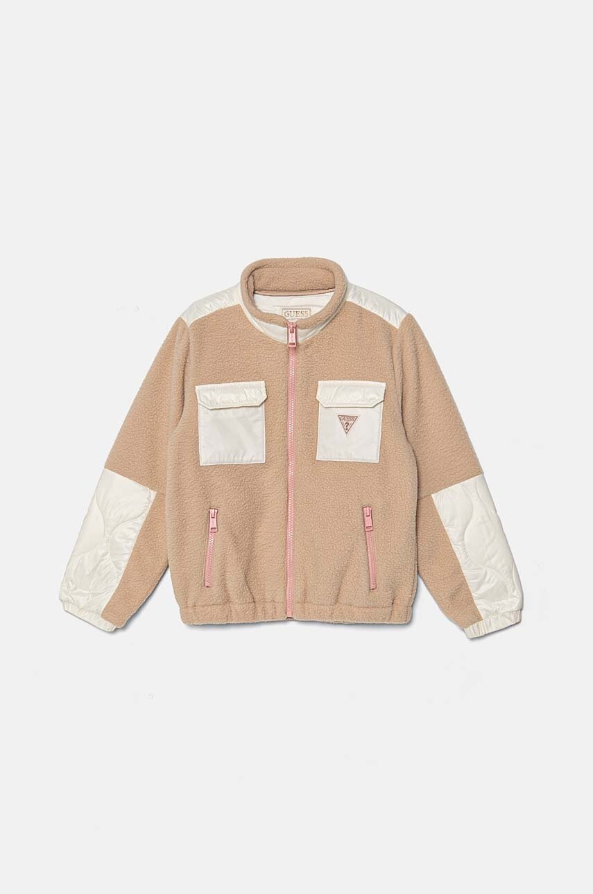 Дитяча куртка Guess колір бежевий J4YL09 WGBG0 в Києві Дитяча куртка Guess колір бежевий J4YL09 WGBG0 в Києві