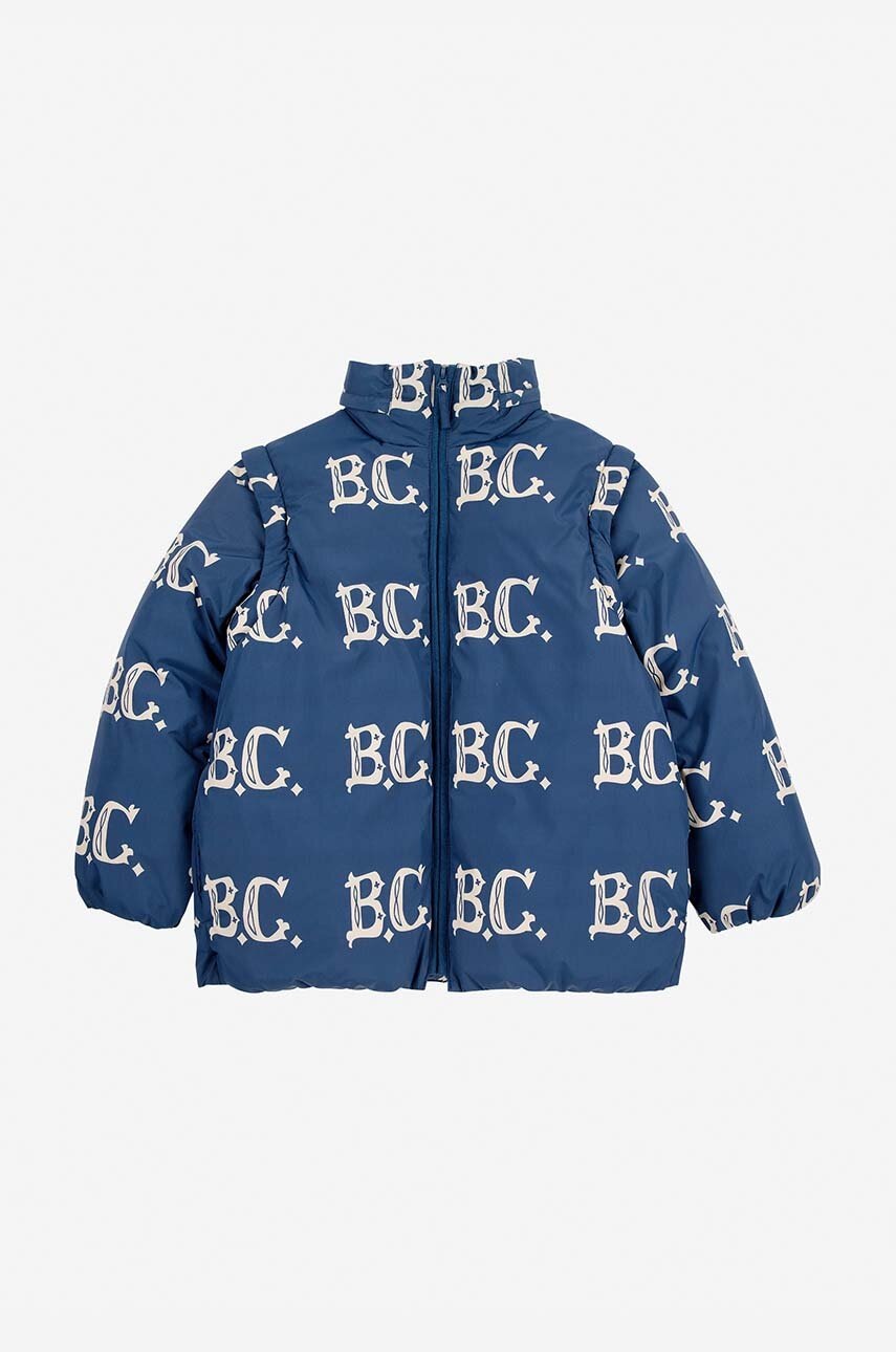 Детская куртка Bobo Choses цвет синий 224AC130 Детская куртка Bobo Choses цвет синий 224AC130