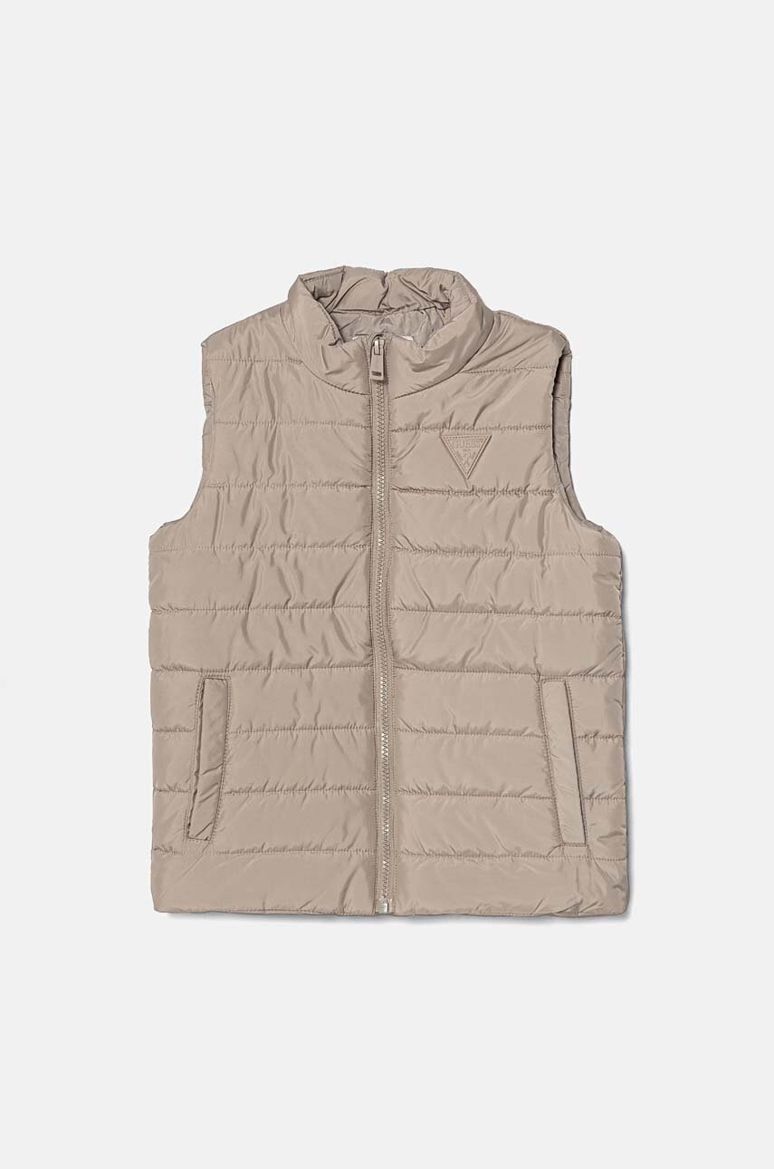 

Детски елек Guess в бежово H4YJ03 WCFM0, Бежов