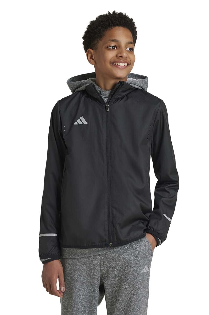 adidas geaca copii J TEAM RDYKT culoarea negru, IV7170