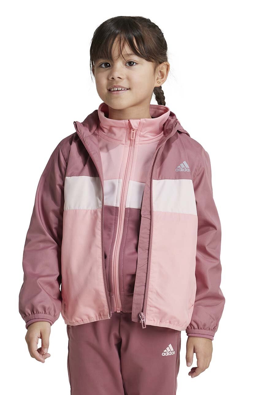 

Детско яке adidas LK TIBERIO WB в розово IV9515, Розов