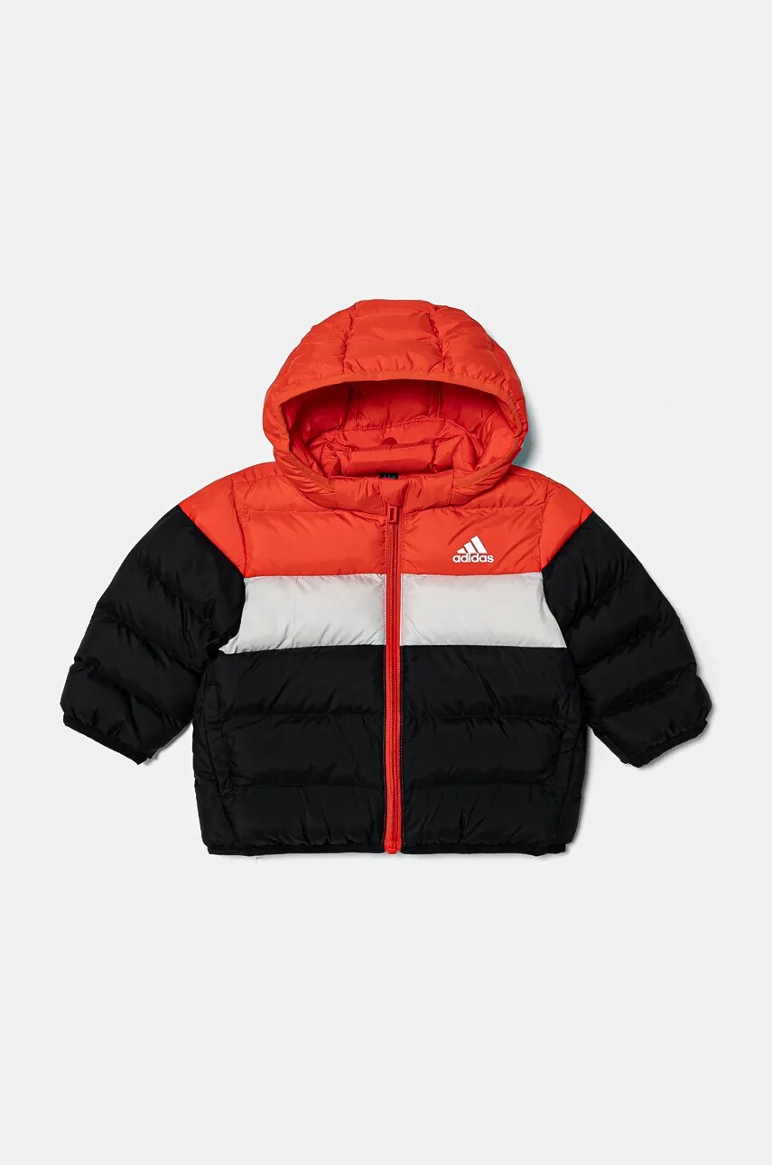 adidas geaca bebe I SDKT culoarea rosu, IX3301