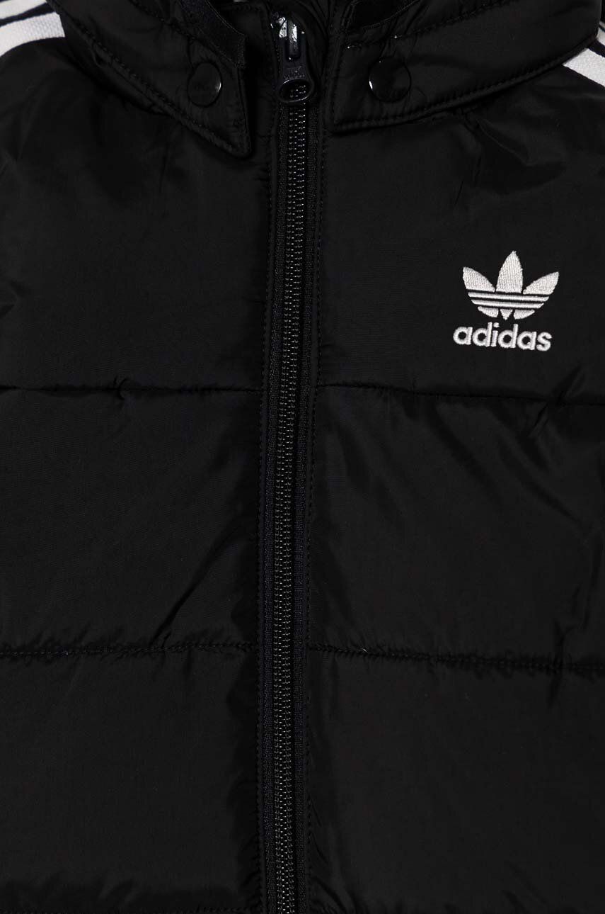 Otroška Jakna Adidas Originals PADDEDACKET črna Barva, IY4812