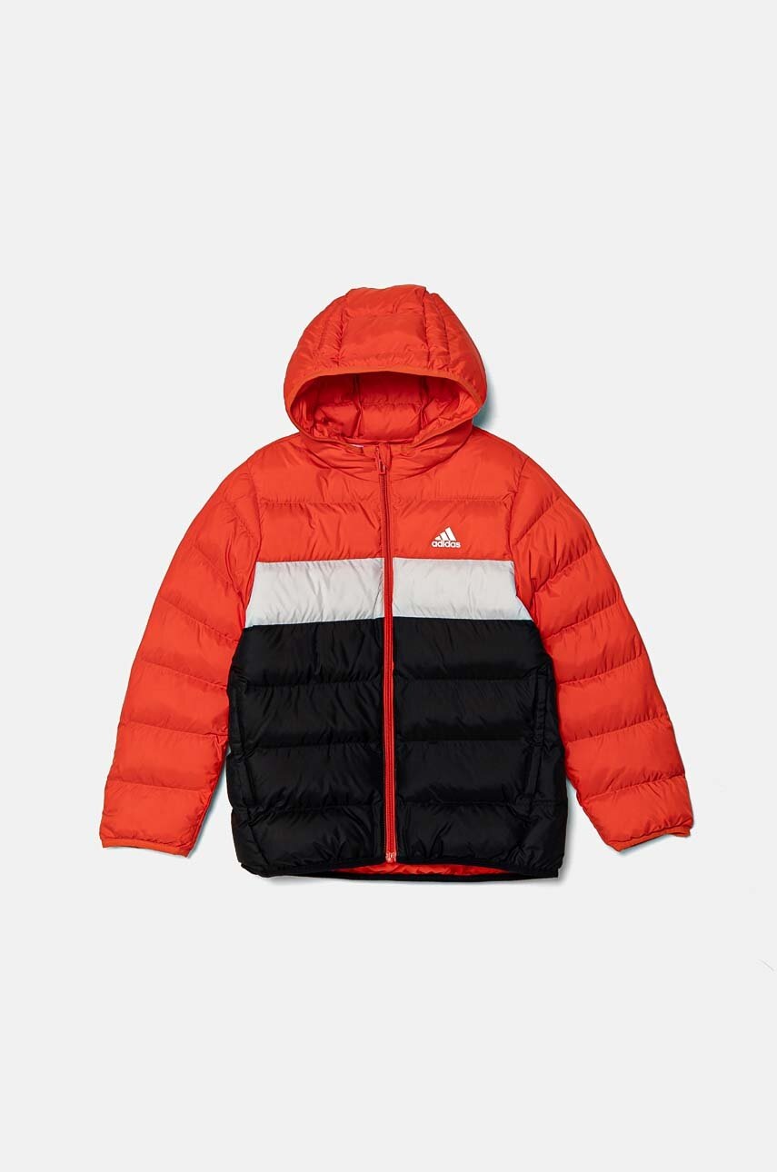 Дитяча куртка adidas J SDKT колір помаранчевий IY6914