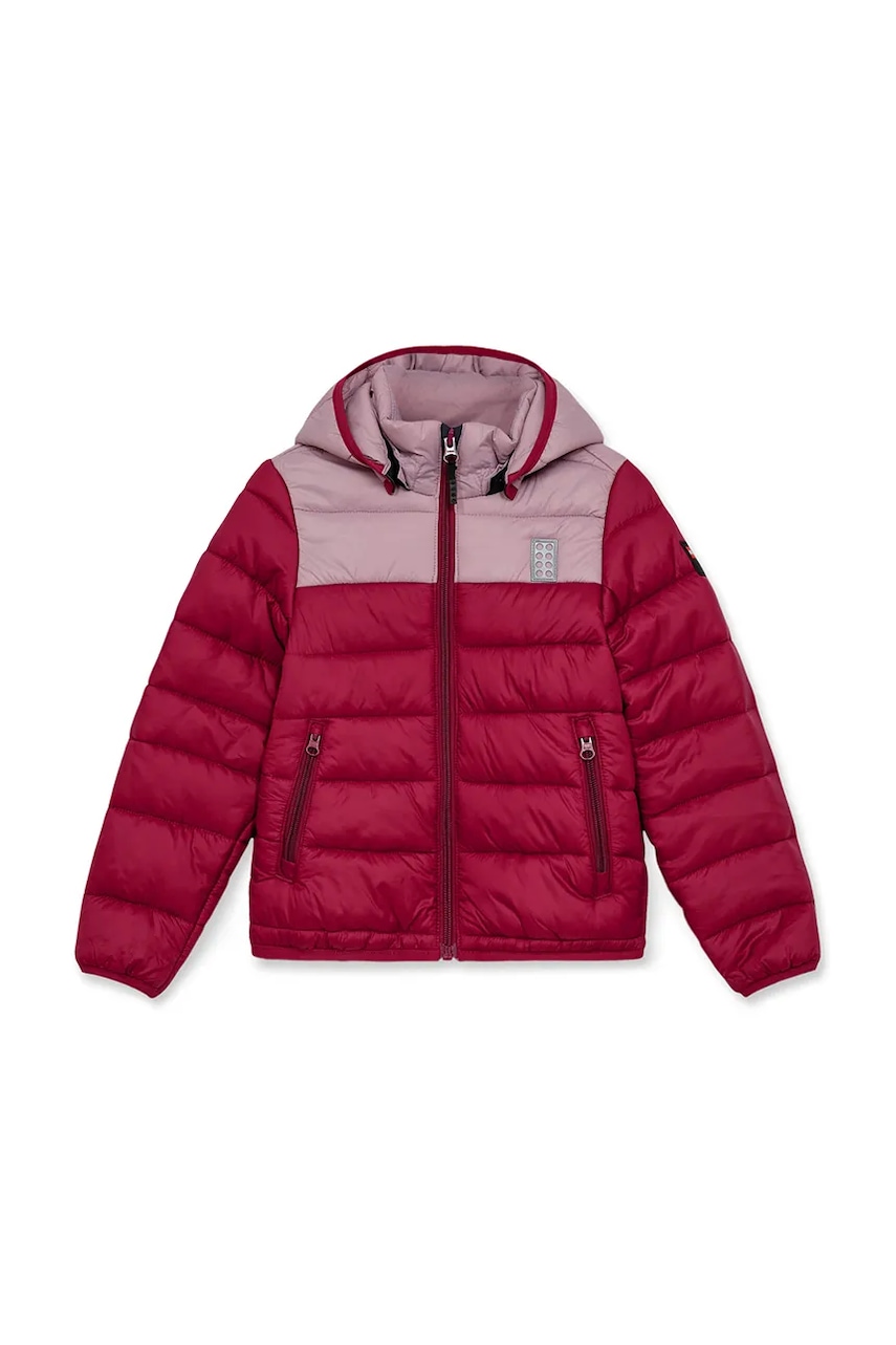 Lego geaca copii LWJAD 605 culoarea violet, 11010817