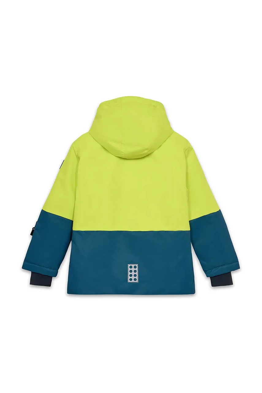 Детская горнолыжная куртка Lego LWJAD 806 цвет зелёный 11010839 Детская горнолыжная куртка Lego LWJAD 806 цвет зелёный 11010839