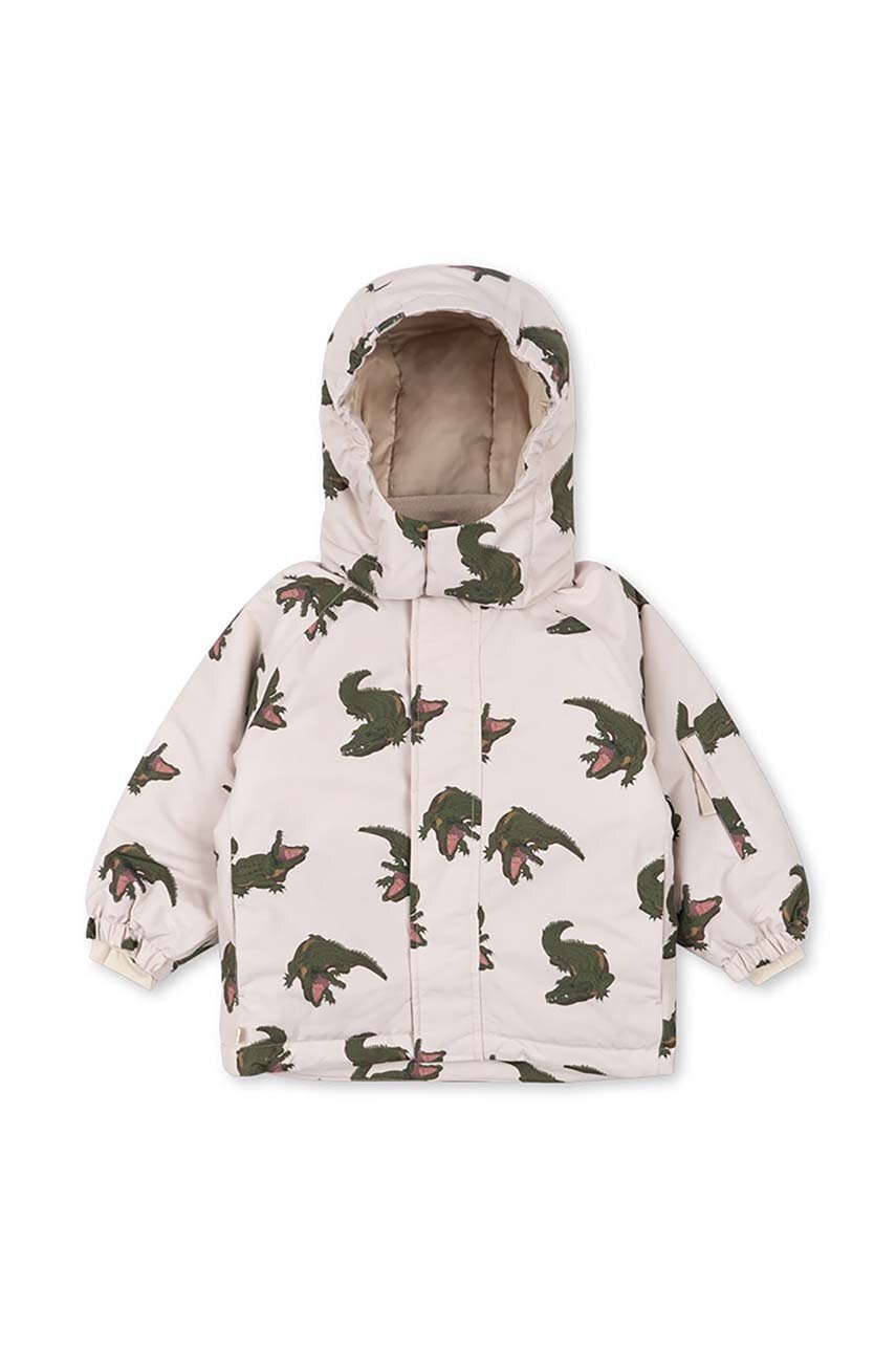 Дитяча куртка Konges Sløjd MISMOU JACKET колір бежевий KS101269