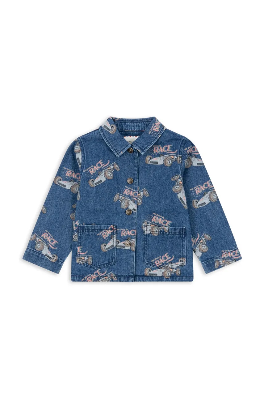 Детская джинсовая куртка Konges Sløjd MAGOT JACKET GOTS KS101586 Детская джинсовая куртка Konges Sløjd MAGOT JACKET GOTS KS101586
