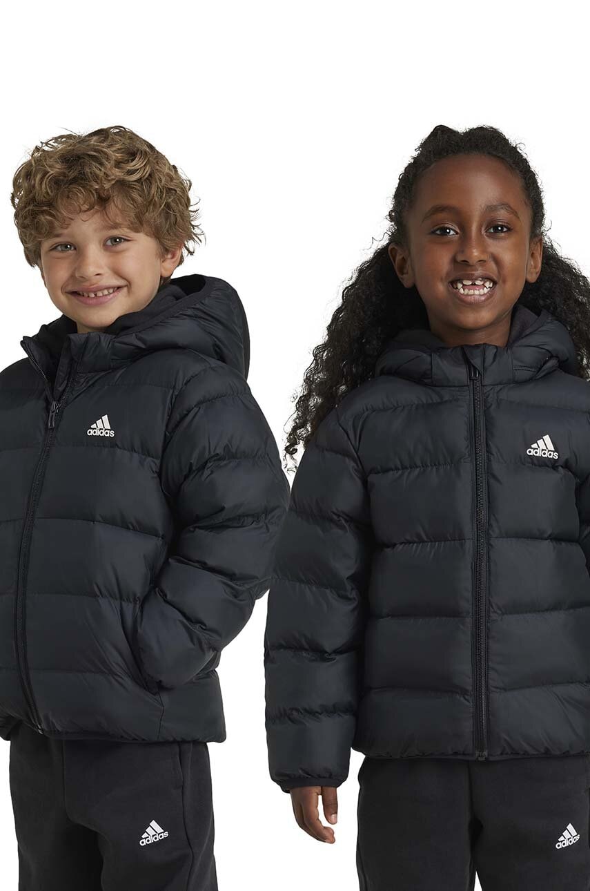 adidas geaca copii LK SDKT culoarea negru, IV9504 adidas geaca copii LK SDKT culoarea negru, IV9504