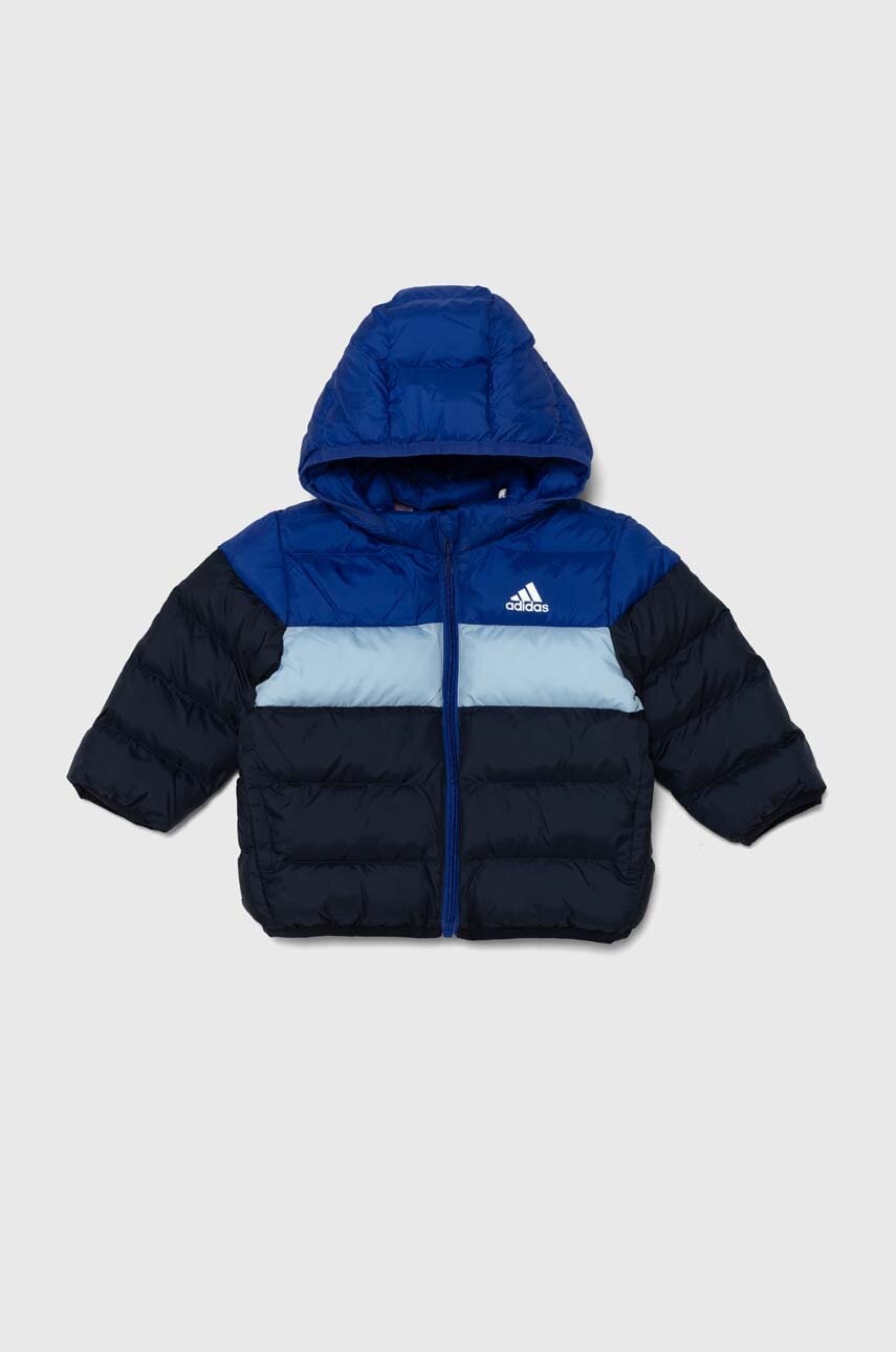 adidas geaca copii I SDKT culoarea albastru marin, IV9507 adidas geaca copii I SDKT culoarea albastru marin, IV9507