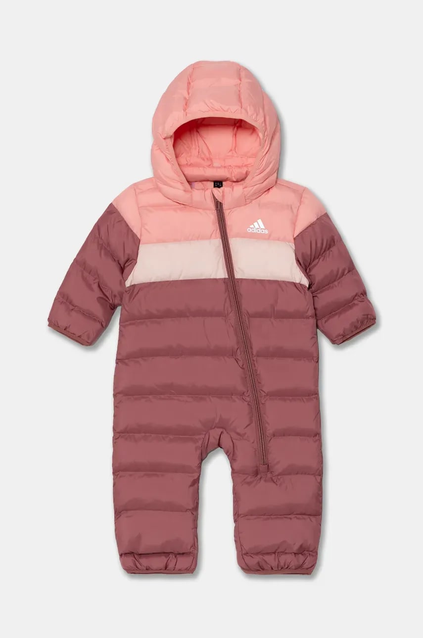 adidas salopeta copii I SNOWSUIT culoarea roz, IX3248 adidas salopeta copii I SNOWSUIT culoarea roz, IX3248