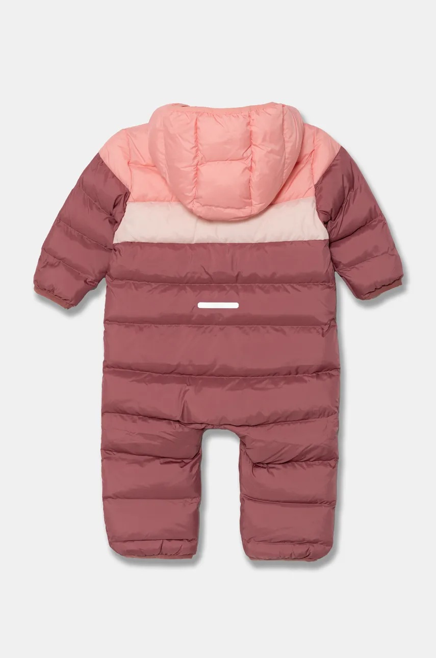 Детский комбинезон adidas I SNOWSUIT цвет розовый IX3248