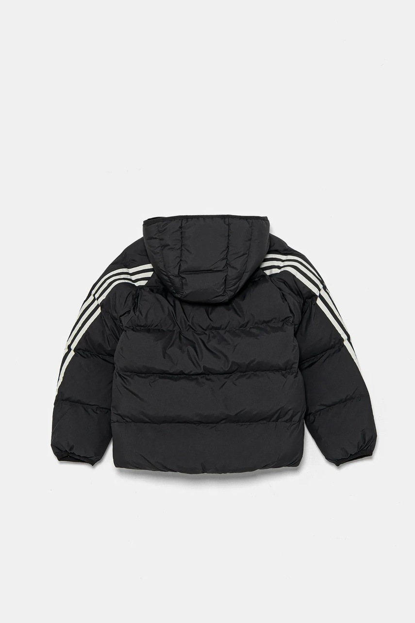 Дитяча куртка adidas LK DY MMKT колір сірий IV9653