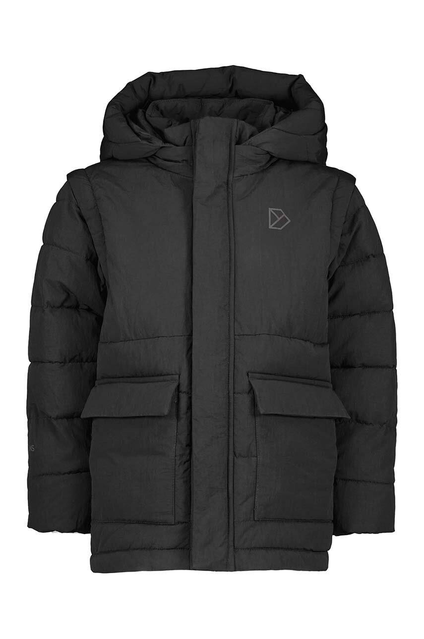Дитяча куртка Didriksons GRANITE KIDS JKT колір чорний 505390