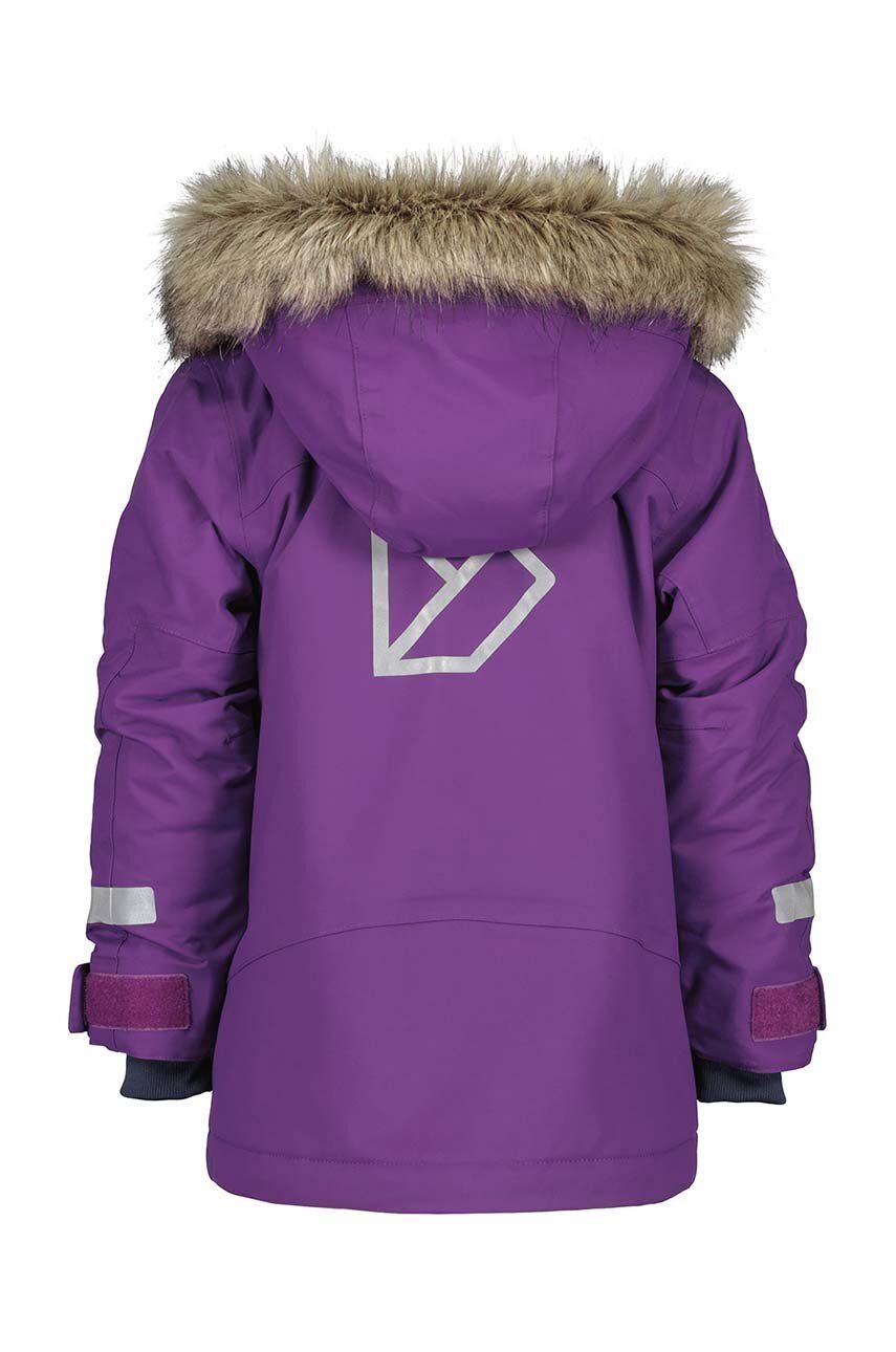 Didriksons BJÄRVEN KIDS PARKA Boja: Ljubičasta, 505470