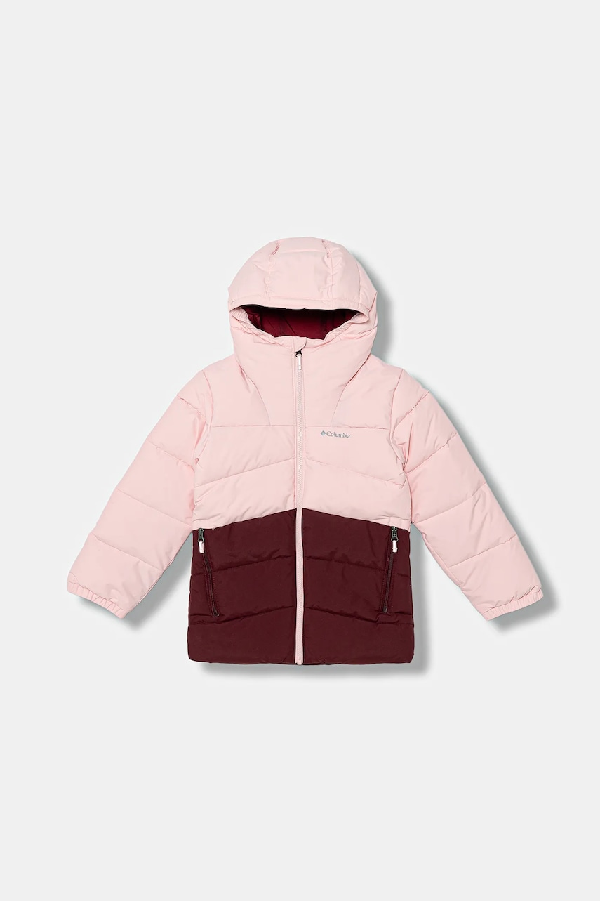 Columbia geacă copii Arctic Blast culoarea verde, 2089721
