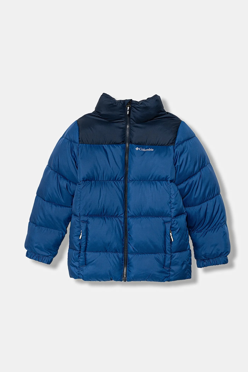 Columbia geacă copii Puffect culoarea negru, 2089992