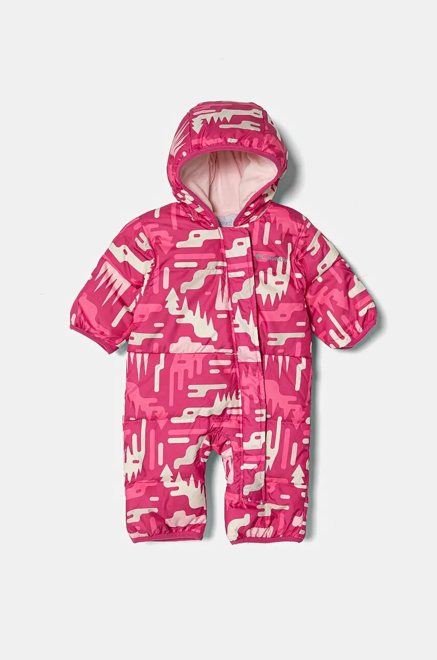 Columbia salopeta din puf pentru bebelusi Snuggly Bunny Bunting culoarea roz, 2088791 Columbia salopeta din puf pentru bebelusi Snuggly Bunny Bunting culoarea roz, 2088791