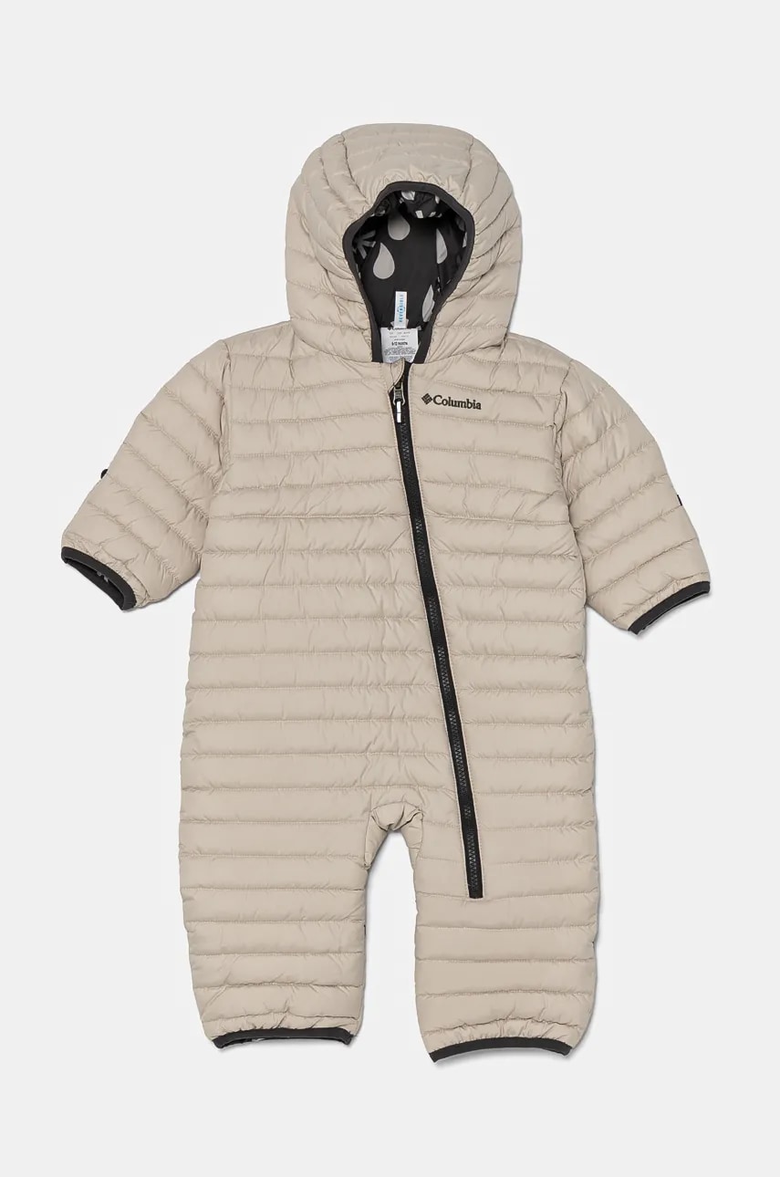 Levně Kojenecký overal Columbia Powder Lite Reversible Bunting béžová barva, 2088751