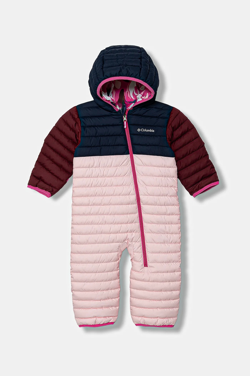 Levně Kojenecký overal Columbia Powder Lite Reversible Bunting modrá barva, 2088751