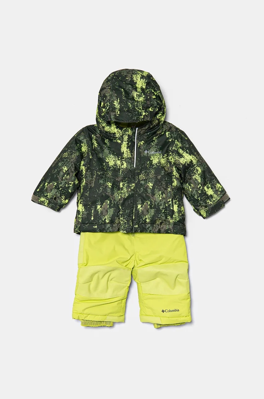 Columbia jachetă și pantaloni pentru copii Buga Set culoarea verde, 2088903 Columbia jachetă și pantaloni pentru copii Buga Set culoarea verde, 2088903