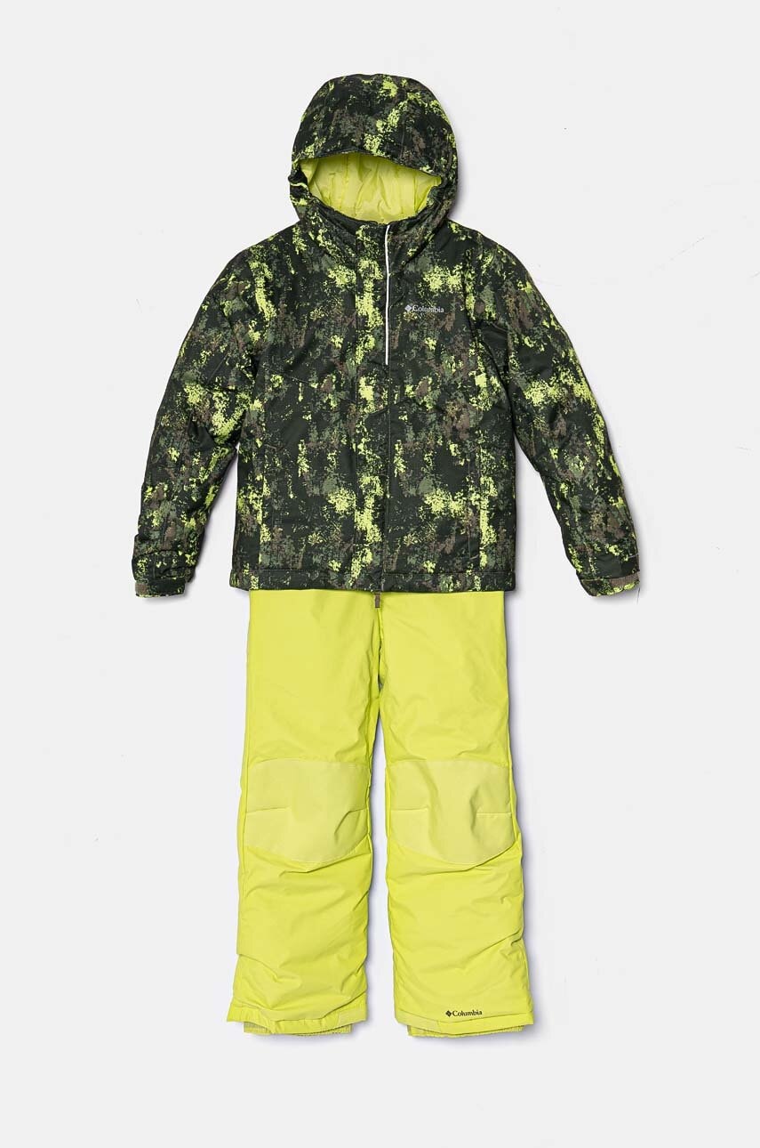 Columbia jacheta si salopeta pentru copii Buga Set culoarea verde, 2088901