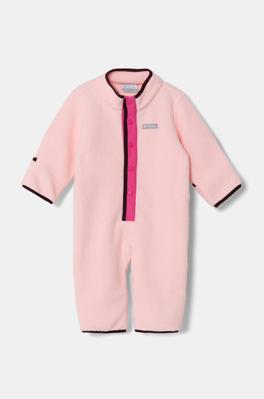 Columbia combinezon bebe Helvetia Bunting culoarea roz, 2088721