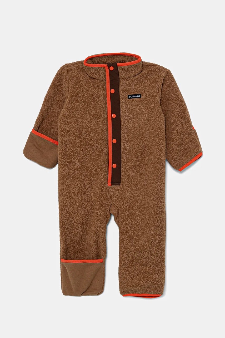 Columbia combinezon bebe Helvetia Bunting culoarea roz, 2088721